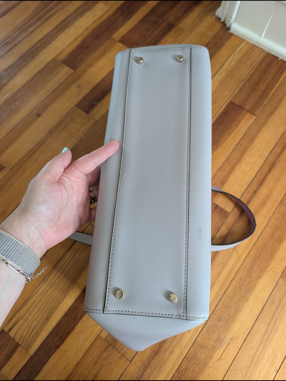 Kate Spade Lavender Tote Bag with Tag - Picture 6 of 6